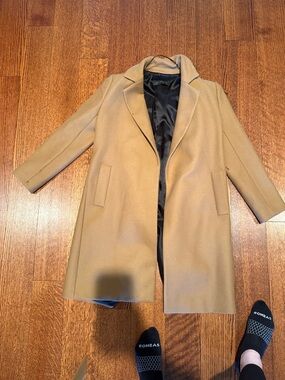 Zara wrap pea coat